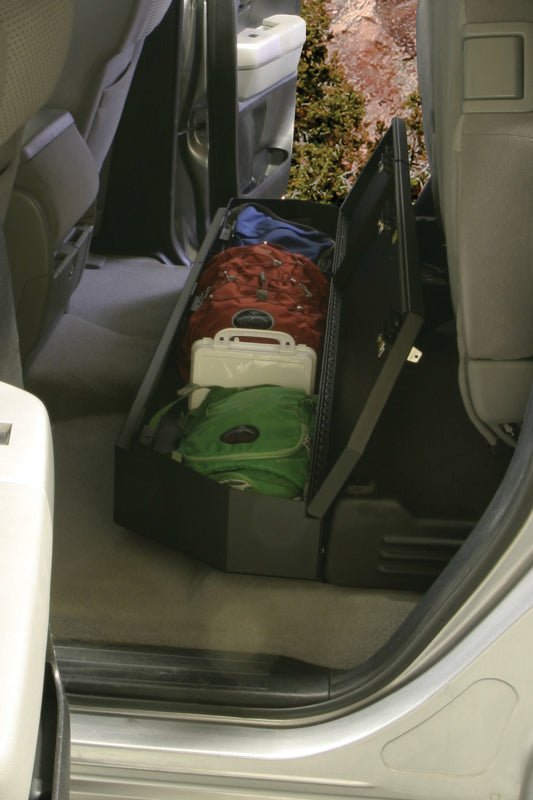 Tuffy 07 - 21 Toyota Tundra Double Cab Underseat Lockbox W/ Keyed Lock - My Store
