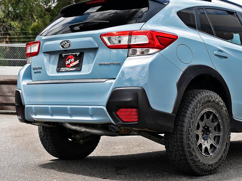 aFe POWER Takeda 2.5in 304 SS Cat - Back Exhaust System Subaru Crosstrek 18 - 19 H4 - 2.0L - My Store