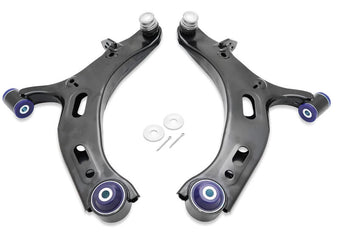 compare product SuperPro 2010-2014 Subaru Legacy 2.5i Front Lower Control Arm Set w/ Bushings