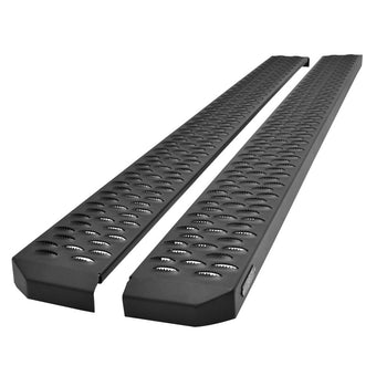 compare product Westin Grate Steps Running Boards 75 in - Textured Black