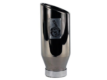 compare product aFe MACHForce XP Exhausts Tips SS-304 EXH Tip 4In x 6Out x 15L Bolt-On (blk chrome)