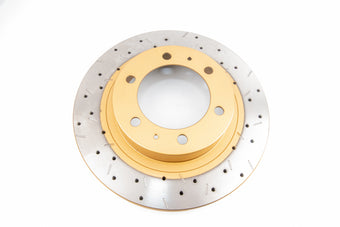 compare product DBA 05-09 Toyota Tacoma (6 lugs) / 06+ Lexus GX470 Front Drilled & Slotted 4000 Series Rotor