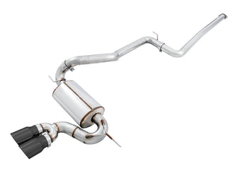 compare product AWE Tuning Ford Focus ST Touring Edition Cat-Back Exhaust - Non-Resonated - Diamond Black Tips