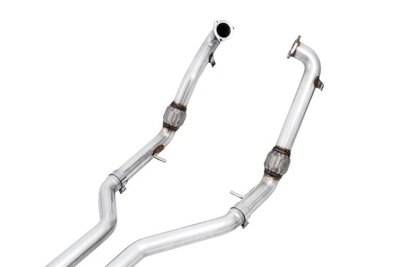 AWE Tuning Audi B9 S5 Sportback Touring Edition Exhaust - Non - Resonated (Silver 102mm Tips) - My Store