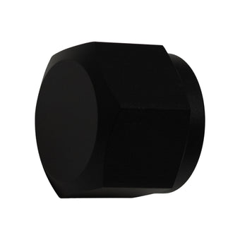 compare product DeatschWerks 10AN Female Flare Cap - Anodized Matte Black