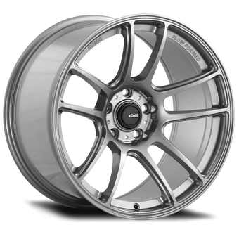 compare product Konig Heliogram 19X8.5 5X114.3 ET42 Titanium Metallic Knurled Bead Flow Formed