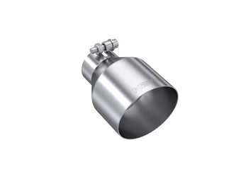 compare product MBRP Universal Stainless Steel Tip 2.5in ID / 4.5in OD Out / 6.5in Length Angle Cut Single Wall
