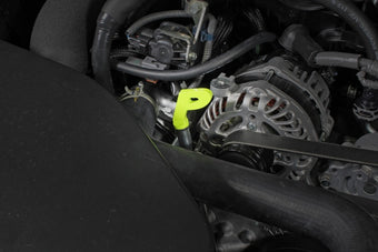 compare product PERRIN 15-26 Subaru WRX & 13-26 BRZ/FR-S/86/GR86 Dipstick Handle P Style - Neon Yellow