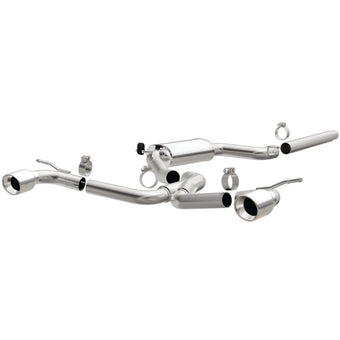 compare product MagnaFlow SYS C/B Dual Split Rear Exit 4in Polished Tips 2015 VW GTI 2.0L Turbo