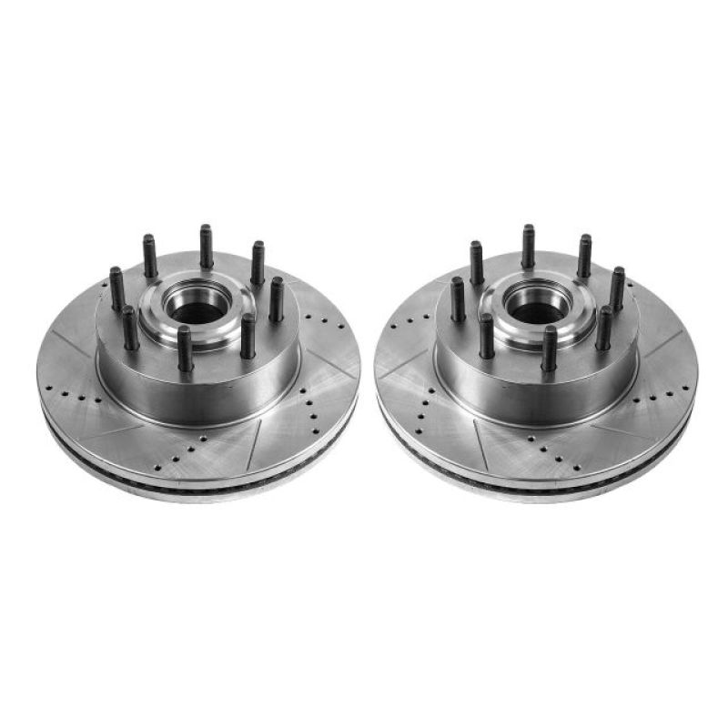 Brake Rotors - Slot & Drilled