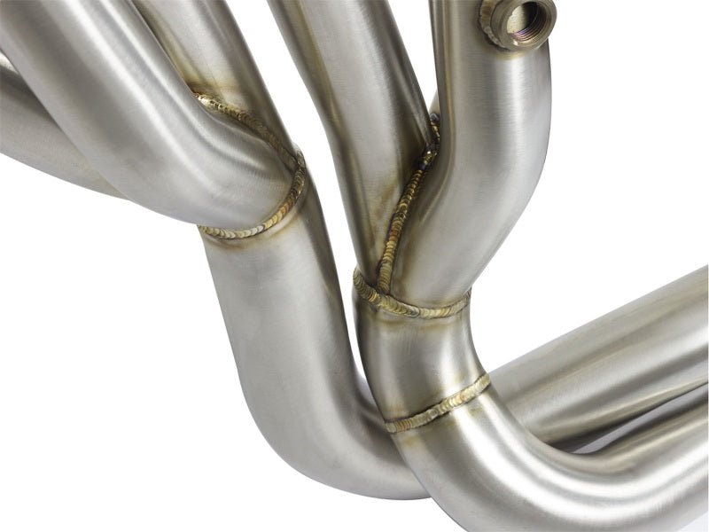 aFe Power Twisted Steel Long Tube Header & Connection Pipes (Street Series) 01 - 16 Nissan Patrol - My Store