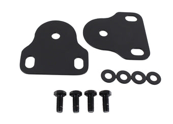compare product Kentrol 76-95 Jeep CJ/Wrangler YJ Interior Windshield Brackets Pair - Powdercoat Black