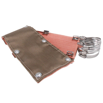 compare product DEI Pipe Shield w/Stainless Steel Clamps - 6in x 36in - Titanium