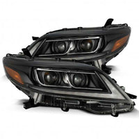 AlphaRex 11 - 21 Toyota Sienna PRO - Series Proj Headlights Plank Style Black w/Seq Signal/DRL - My Store