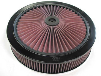 compare product K&N X-Stream Top Assembly 14in OD 5.125in Neck Flange 3.063in H