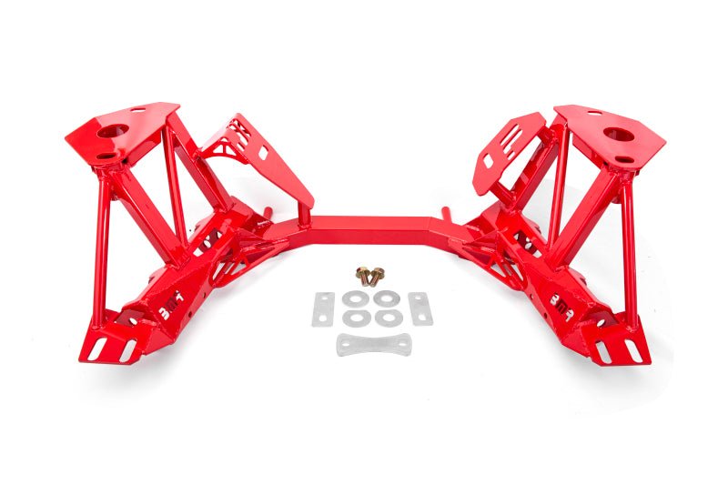 BMR 79 - 95 Ford Mustang K - Member Premium Version w/Spring Perches - Red - My Store