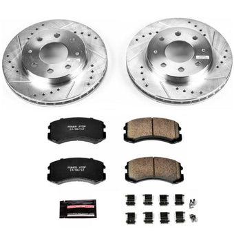 compare product Power Stop 02-07 Mitsubishi Lancer Front Z23 Evolution Sport Brake Kit