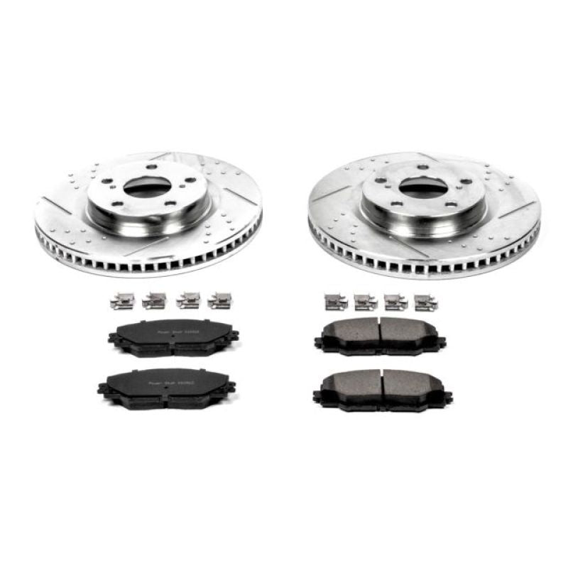 Power Stop 09 - 10 Pontiac Vibe Front Z23 Evolution Sport Brake Kit - My Store