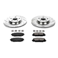 Power Stop 09 - 10 Pontiac Vibe Front Z23 Evolution Sport Brake Kit - My Store