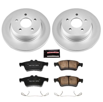 compare product Power Stop 12-18 Ford Focus Rear Z17 Evolution Geomet Coated Brake Kit