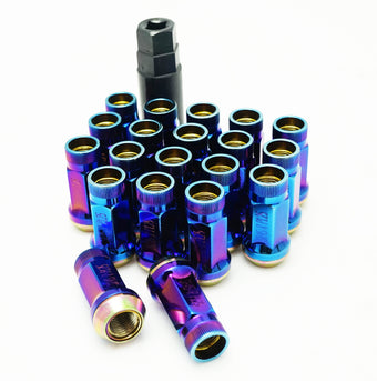 compare product Wheel Mate Muteki SR45R Lug Nut Kit 12x1.25 - Burned Blue