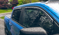 AVS 00 - 04 Nissan Frontier Crew Cab Ventvisor In - Channel Front & Rear Window Deflectors 4pc - Smoke - My Store