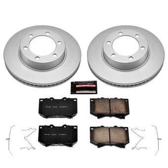 compare product Power Stop 01-02 Toyota Sequoia Front Z17 Evolution Geomet Coated Brake Kit