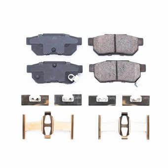 compare product Power Stop 86-01 Acura Integra Rear Z17 Evolution Ceramic Brake Pads w/Hardware