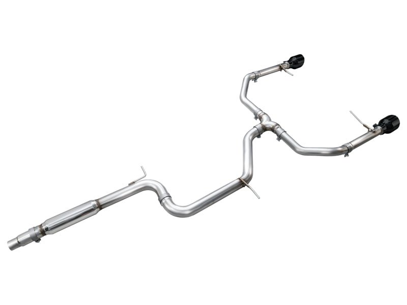 AWE Tuning 22 - 25 Volkswagen Jetta GLI Track Edition Exhaust - Diamond Black Tips - My Store