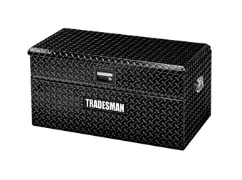 compare product Tradesman Aluminum Flush Mount Truck Tool Box Full/Slim Line (60in.) - Black