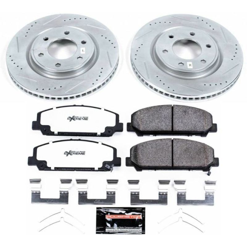 Power Stop 11 - 13 Infiniti QX56 Front Z36 Truck & Tow Brake Kit - My Store