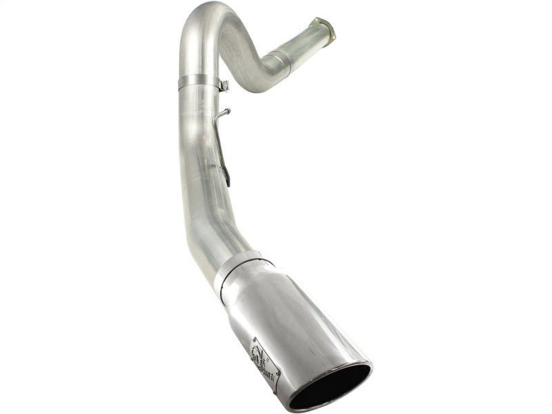 aFe MACHForce XP 5in DPF - Back Stainless Steel Exh Sys, polished tip,Ford Diesel Trucks 11 - 14 V8 - 6.7L - My Store