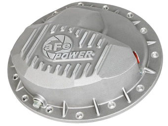 compare product aFe Power Rear Differential Cover Raw w/Machined Fins Street Ser. 16-17 Nissan Titan XD (AAM 9.5-14)