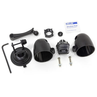 compare product Banks Power Dual Gauge Pod Suction Mount For iDash 1.8 And 52mm Gauges