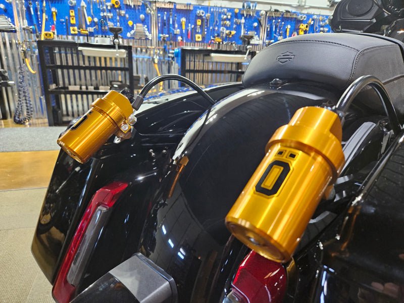 Ohlins 14 - 26 Harley FL Touring STX 36 Twin Blackline 13in Shocks - Standard Springs - My Store