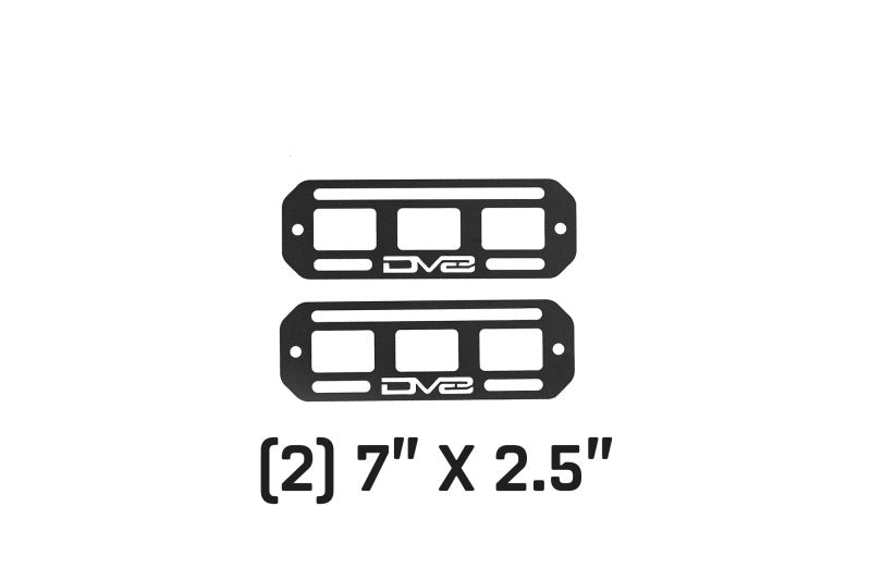 DV8 Offroad Universal Molle Panels - 7In x 2.5In PAIR - My Store