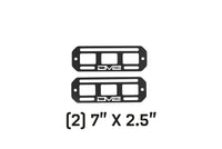 DV8 Offroad Universal Molle Panels - 7In x 2.5In PAIR - My Store
