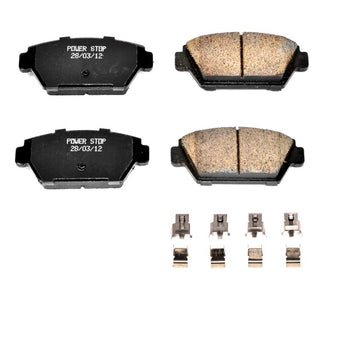 compare product Power Stop 90-94 Eagle Talon Rear Z17 Evolution Ceramic Brake Pads w/Hardware