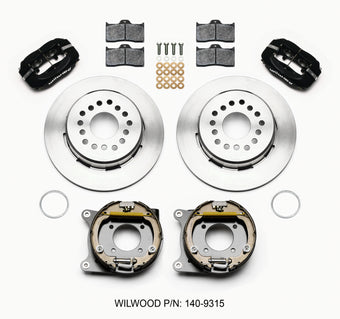 compare product Wilwood Forged Dynalite P/S Park Brake Kit 12 Bolt 2.75in offset Staggered Shock