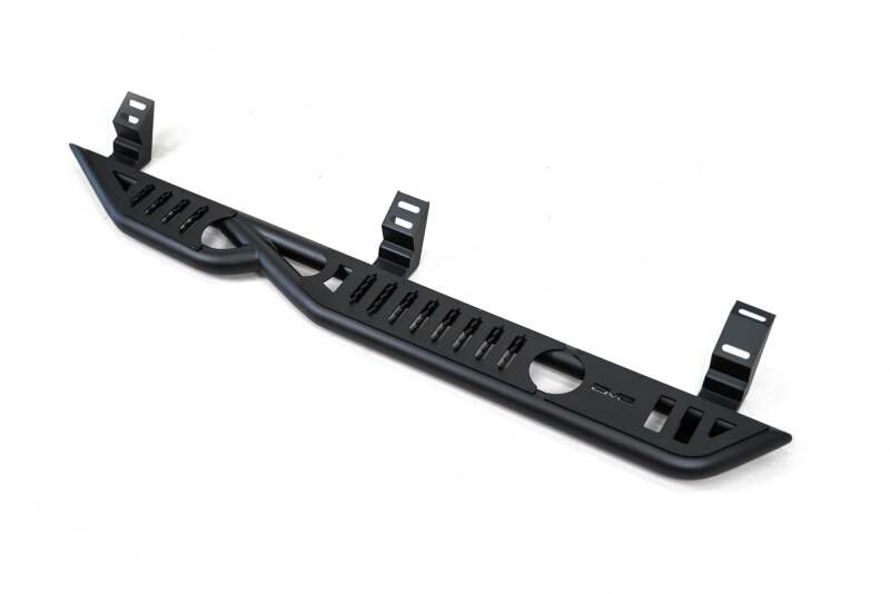 DV8 Offroad 24 - 25 Toyota Land Cruiser OE Plus Side Steps - Black Steel - My Store