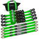 Rhino USA Heavy Duty Vehicle Tie Down Kit - Green - My Store