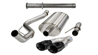 compare product Corsa 2011-2014 Ford F-150 Raptor 6.2L V8 133in Wheelbase Black Xtreme Cat-Back Exhaust