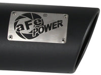 aFe Power Diesel Exhaust Tip Black - 4 in In x 5 out X 12 in Long Bolt On (Right) - My Store