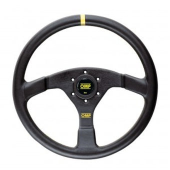 compare product OMP Velocita Flat Steering Wheel 350mm - - Small Suede (Black)