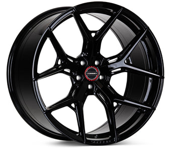 compare product Vossen HF-5 22x10.5 / 5x112 / ET30 / Deep Face / 66.5 - Gloss Black Wheel