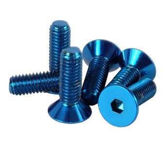 compare product NRG Steering Wheel Screw Upgrade Kit (Conical) - Blue