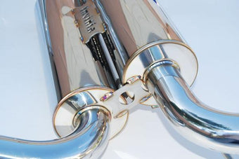 compare product Invidia 09+ 370Z Gemini Single Layer Titanium Tip Cat-back Exhaust
