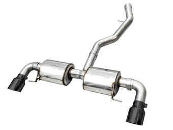 compare product AWE 19-23 BMW 330i / 21-23 BMW 430i Base G2X Touring (Excl. Conv) Axle-Back Exhaust - Diamond Black