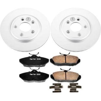 compare product Power Stop 02-05 Ford Thunderbird Rear Z17 Evolution Geomet Coated Brake Kit