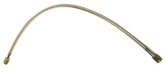 compare product Wilwood 14in OAL Flexline -3 Hose to -3 Female